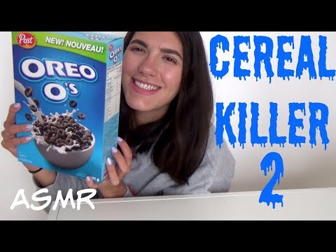 ASMR | Trying New Cereal Mukbang #2 (OREO O's) .:. CozyClouds