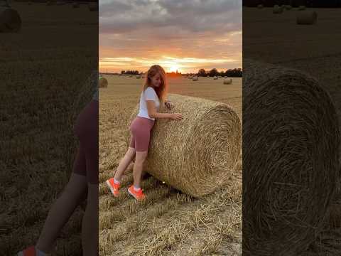 Crinkly ASMR in the field 🌾 #asmr #crinklesounds #asmrnature #relaxingvideo #asmrnotalking