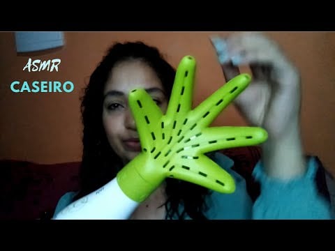 ASMR no seu cabelo| Cuidando dos seus cachinhos com muita delicadeza pra dar muito soninho|Voz Suave