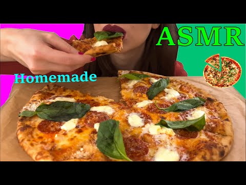 ASMR | Making & Eating Homemade Pizza | EATING SOUNDS | No Talking | Lady M. ASMR