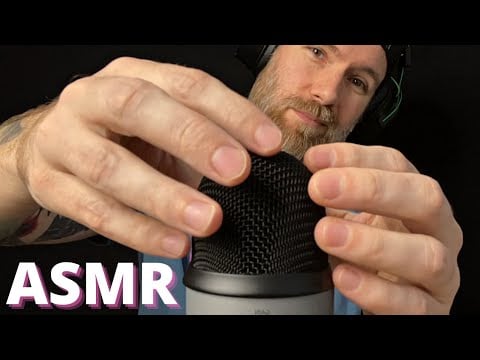 ASMR Mic Touching No Cover, Velcro Triggers, Scratching and Rubbing