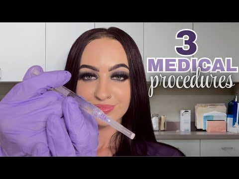[ASMR] 3 Medical Procedures 🏥 | Drawing Your Blood | Dermatologist | Soft Spoken