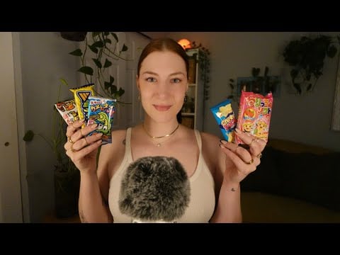ASMR Eating Japanese Candy 🍬 Mukbang, Crunchy Sounds, Eating Sounds