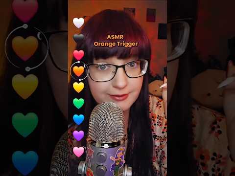 Alle meine orangene Trigger 🧡 ASMR ✨️ #asmrvideo #asmrtriggers #asmrfortingle #asmrsounds #asmr