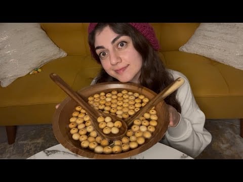 10 minutes of ASMR uninterrupted wooden soup stirring for relaxing, background noise or sleeping :)