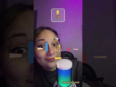 ASMR | Vamos colorir o Bart Simpsons? 😍 #shorts