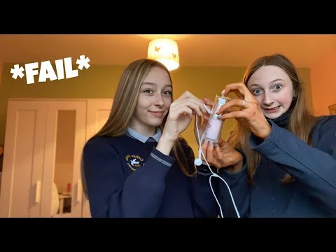 my BEST FRIEND tries ASMR.. *fail* 😬