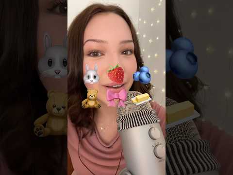 emoji game! #asmr #tingles #games  #emojichallenge