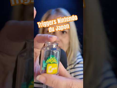 ASMR 🎮 Triggers Nintendo du Japon pour te détendre #asmrfr #shortasmr #asmrshorts