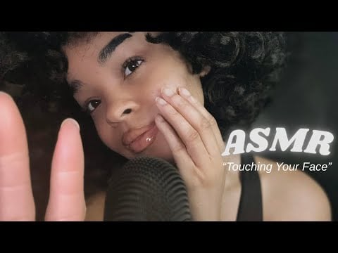 ASMR | Face Touching to Help You Sleep (Mirrored Touch)🤍