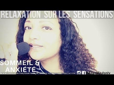 ASMR Relaxation sur les tensions et sensations pour dormir profondément