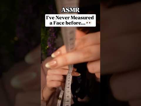ASMR Trying Face Measuring Trigger for the First Time🤭 Mouth sounds tktktk