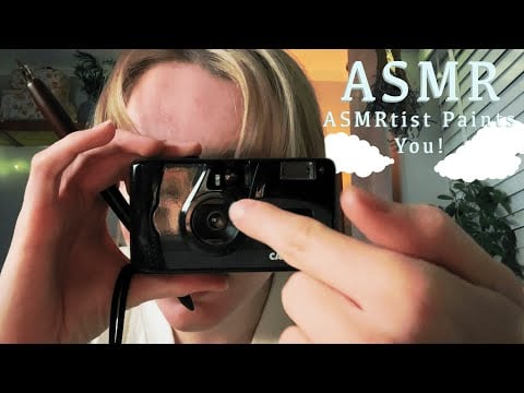 ASMR Painting You! | Lazy Bean ASMR