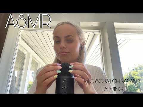 ASMR Tingly Mic Scratching & Tapping With Long Nails💅🏼😴