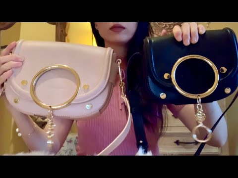 ASMR Unboxing | See by Chloé Mara Black Leather Shoulder Bag