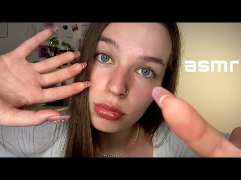 АСМР триггеры по КАМЕРЕ (тебе) | таппинг,макияж,чистка (∪｡∪)｡｡｡zzZ