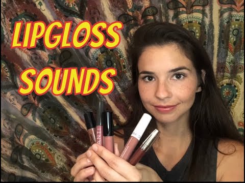 ASMR Liquid Lipstick Try On *gum chewing*