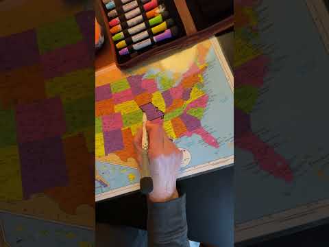 Map Tracing Whisper ASMR