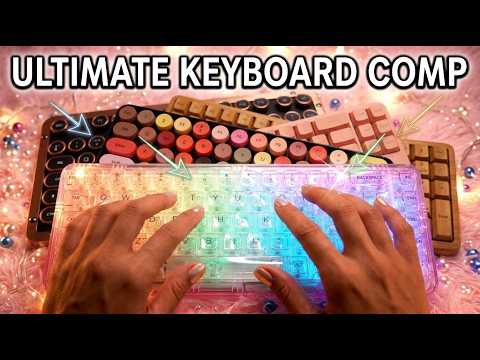 This is Keyboard ASMR Paradise