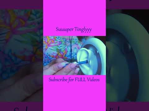 ASMR Ear Cleaning ❤️ Extremely Tingly #shorts
