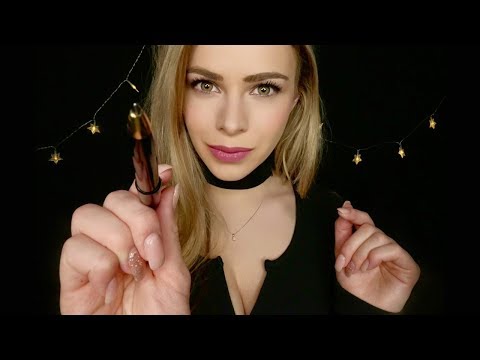 ASMR Drawing Features on Your Face in 4K