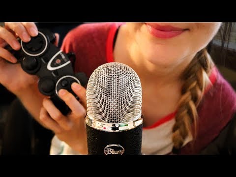 ASMR Blue Yeti Whisper w/ Controller Sounds & Inaudible Whisper