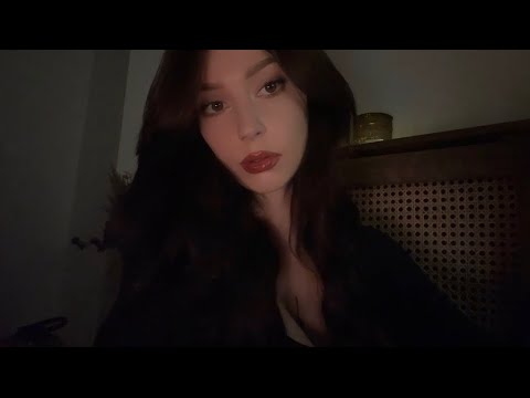 ASMR soft spoken - cozy evening with your friend
