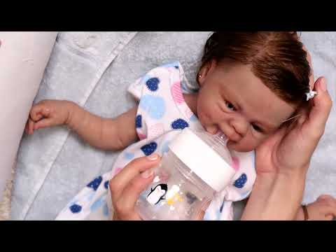 ASMR: BANHO E MASSAGEM RELAXANTE NO BEBÊ REBORN - SWEET CAROL
