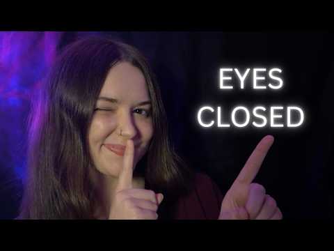 ASMR Inaudible Word Game 👂✨ (Eyes Closed)