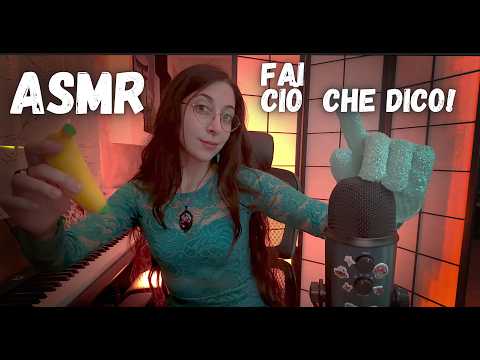 Vuoi dormire? Fai ciò che dico! - ASMR follow my instructions -