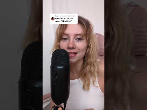 ASMR -Trigger word, Identical