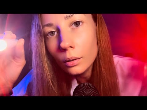 ASMR Doctor Roleplay Eye Test 👁 Relaxing Light Exam for Sleep 💤