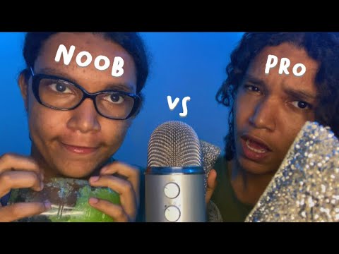 ASMR NOOB VS PRO ASMRTIST