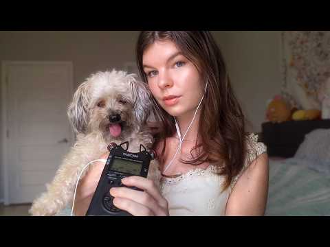 ASMR mouth sounds with my dog