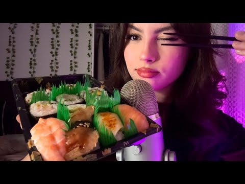 ASMR | Sushi Eating Sounds 🍣