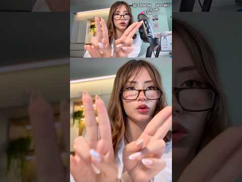 TEST DE NERVIOS CRANEALES 🧠ASMR #asmr #visualtingle