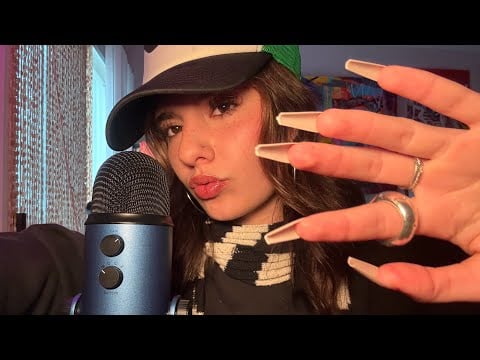 [ASMR] MOUTH SOUNDS, HAND MOVEMENTS, MIC SCRATCHING, ETC.