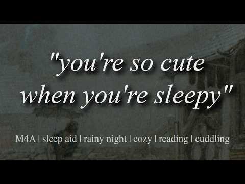 cozy rainy night with your boyfriend [roleplay ASMR] [sleep aid] [romantic] [relaxing] [rain]