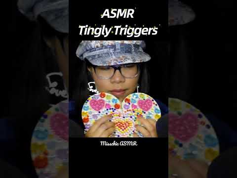 ASMR TRYING NEW TRIGGERS (Cat Ears, Trigger Board, Hat Tapping) 🐈‍⬛⭐