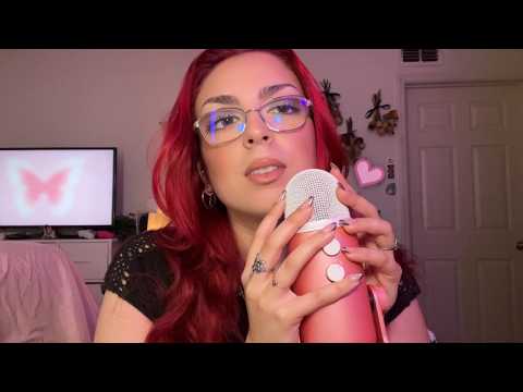ASMR ☆ FAST & AGGRESSIVE Bare Mic Sounds + MOUTH SOUNDS (scratching, gripping, visuals, tapping+)