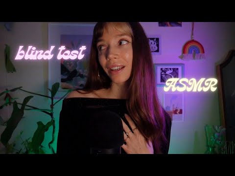 ASMR | Blind test chuchoté 🎤🎶 20 musiques à trouver