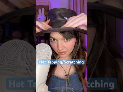 ASMR Hat Tapping and Scratching #asmr #asmrtapping #asmrtriggers #relaxing