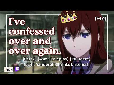 Kurisu Makise Jumps Time To Be With You [ASMR Roleplay] [Shrinks You] [Tsundere]