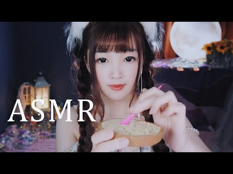 【ASMR 直播錄像 Vol.39】模擬雨灑鋁箔紙，泡沫洗頭，刮沙採耳