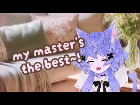 ASMR RP: Your Catgirl Gives You Kisses Because She Thinks Humans Likes Them from Your "Magazines"