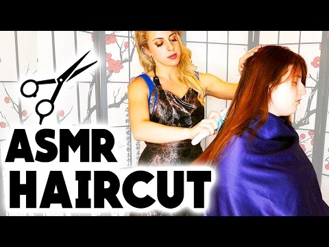 💇 Real ASMR Haircut, Hair Brushing, No Talking | 3D Binaural Scissor Sounds, Spray Bottle & Brush