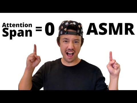 No Attention Span ASMR (ADHD ASMR) | Cr. Jojo's ASMR | (1 Second Triggers) Fast and Aggressive ASMR