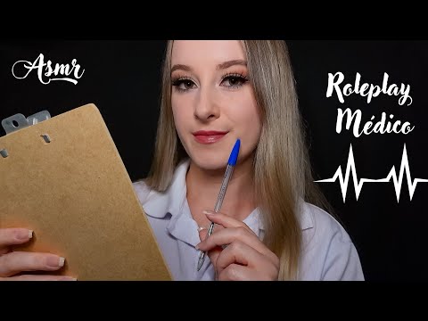 ASMR MÉDICO | CLÍNICA DO SONO | TRIGGERS QUE VÃO TE RELAXAR PROFUNDAMENTE | Roleplay Médico