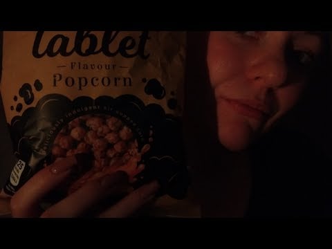 ASMR- Carmel popcorn whisper ramble 🍿