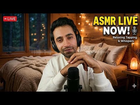 🔴 Versatile ASMR Live Stream | Tingles✨, Relaxation😌, and Deep Sleep😴 with Your Favourite Triggers